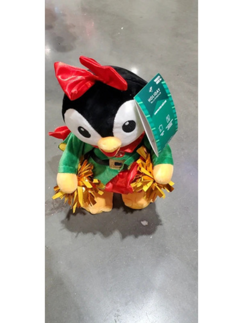 Home Accents Holiday Animated Singing Dancing Elf Penguin Christmas Toy #8251771